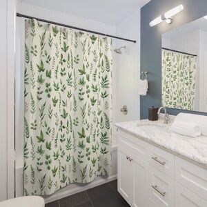 Leaf Shower Curtain